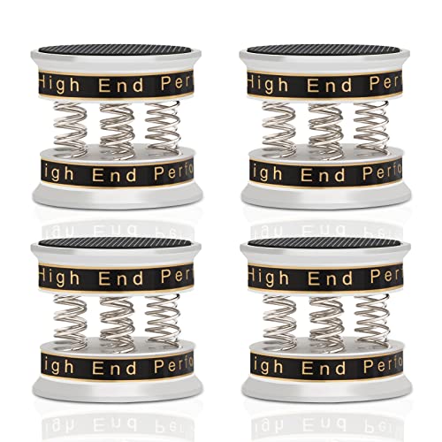 Amazon | Monosaudio 4Pcs スプリング式フット スピーカー